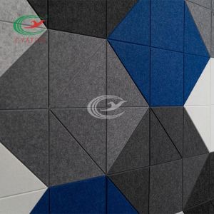 OEM Soundproof Hexagon Acoustic Panels Practical Eco Friendly