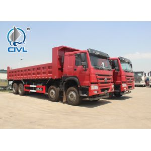 China Big Loading 50T SINOTRUK Heavy Duty Dump Truck Driver 8X4 And Chassis on sale