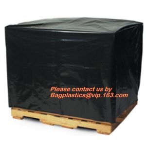 Plastic Material and PE Plastic Type reusable pallet cover, opaque plastic