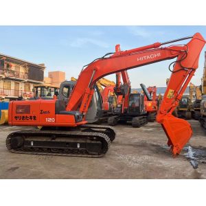 12ton Used Crawler Excavator Hitachi Japan 100% Original Diesel Engine Long