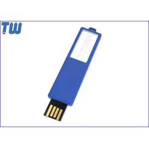 Long Stick Sliding USB Flash Drive Custom Pantone Logo Printing 1GB Thumb Drive