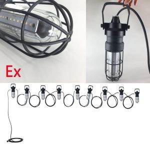 30W Explosion Proof LED Hand Lamps & Drop Lights for Hazardous Areas UL844 Atex