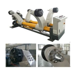 Professional Corrugated Cardboard Production Line / Single Facer Line For 2 Ply