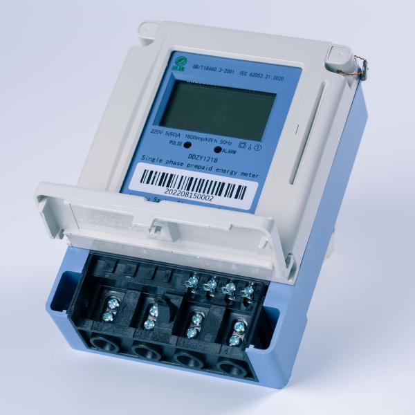 Quality GPRS GSM Single Phase Energy Meter Digital Din Rail Mounted Electricity Meters 220V wholesale