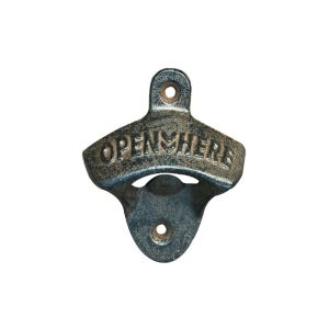 Cool Innovative Cast Iron Folk Art Open Here Bar Wall Mounted Unique Beer Bottle
