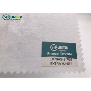 Garment Non Woven Fabric / Embroidery Backing Material Soft Hand Feeling