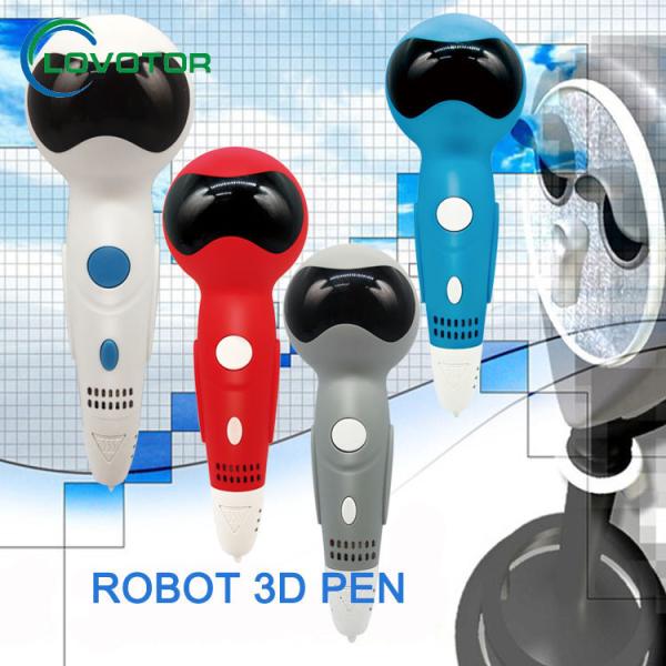 Quality a kind of new printing pen robot 3d drawing pen with 1000mah built in power and external power wholesale