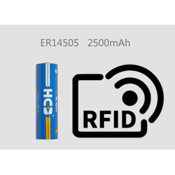 Quality 3.6V 2500mAh ER14505 Lithium Primary Battery For Smart Parking , In Ground Sensor wholesale