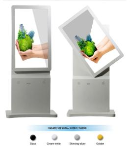 42  Interactive Lcd Standing Pc Display Screen Touch,rotating screen with G-Sensor