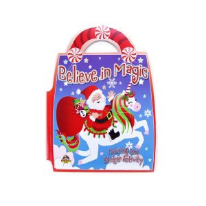 Christmas Custom Sticker Sheet Printing CMYK Or Panton Color And Gluing Binding