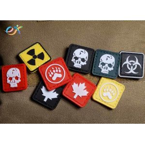 TAD Velcro Badge Outdoor Armband Soft Rubber PVC Patch For Shirts