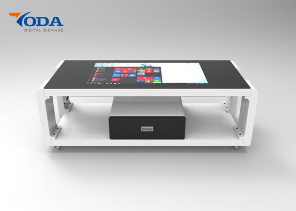 Quality 43Inch/55Inch/Customized Size LCD Touch Screen Table Capacitive Touch With Drawer wholesale