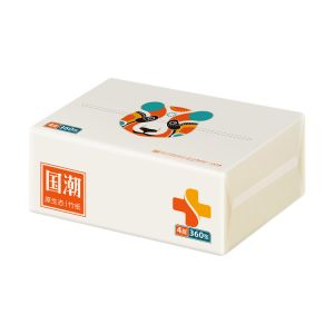 OEM Bamboo Pulp Ultra Soft Facial Tissues Unbleached Environmentally Friendly