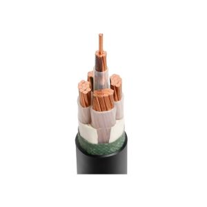 4+1 Core XLPE Insulated KEMA Certificated Power Cable with polypropylene filler