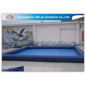 Rectangular Inflatable Swimming Pool Above Ground , Backyard Inflatable Pool For