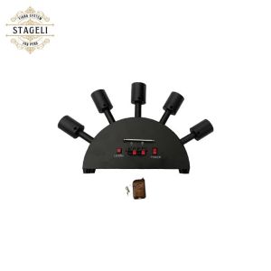 Professional Stage Special Effect Rotating Cold Fountain Fireworks Firing System