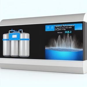 Cheap Optimal Performance Water Treatment System with 20×2 Display and 200 Gallons Per Day Capacity for sale