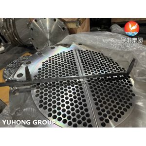 China ASTM A182 F304L Forged Stainless Steel Tubesheet for Heat Exchanger Assembly on sale