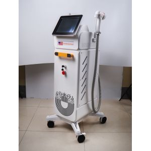 Cheap 808nm Nd Yag Laser Machine , 2 In 1 Skin Rejuvenation Picosecond Laser Machine for sale