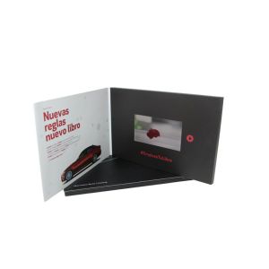 China 4.3 inch invitation lcd video greeting card/video booklet/lcd video book on sale