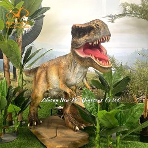 Cheap Amusement Park Animatronic Realistic T-rex Dinosaur Model for Dino World for sale