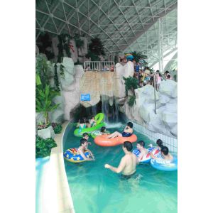 Strong Large Water Park Lazy River / Galvanized Carbon Steel Supporting