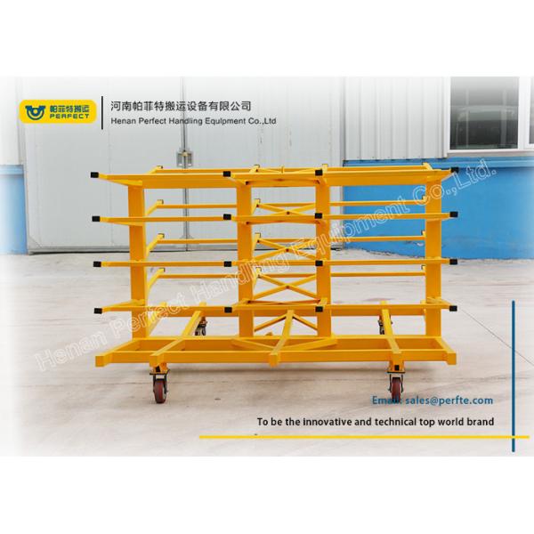 Quality Steel Frame Rack Truck Die Transfer Cart For Assemble Line Transportation wholesale