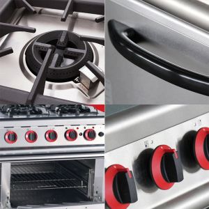 Multifunction Cooking Range 700 Series 4 Burner Gas Standing Cooker Stove With