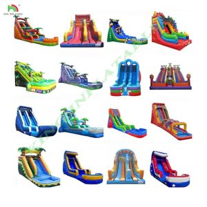 Multiple Styles Customization Commercial Residential Inflatable Water Slide