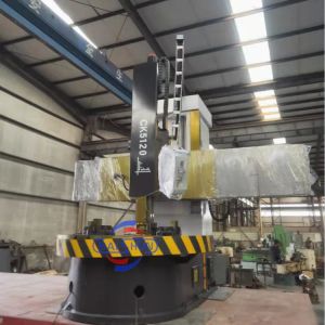 Used CNC Vertical Lathe Machine 1600mm Workpiece Medium Duty