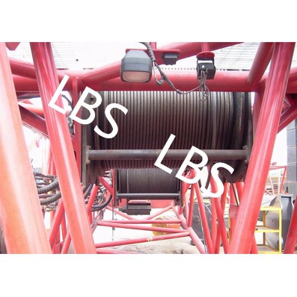 Quality Hydraulic Wire Rope Tower Crane Winch Architectural Engineering wholesale