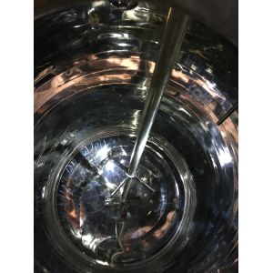 Cylindrical Mixer Reactor Water Cooling Steam Heating Mixer Tank Reactor