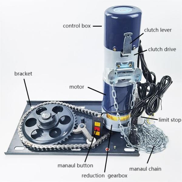 Quality Ac 220V Electric Rolling Shutter Motor Single Phase 600Kg wholesale