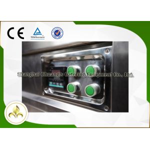 Exhaust Purifier 8 Seat Teppanyaki Grill Table Japanese Restaurant Grill Table