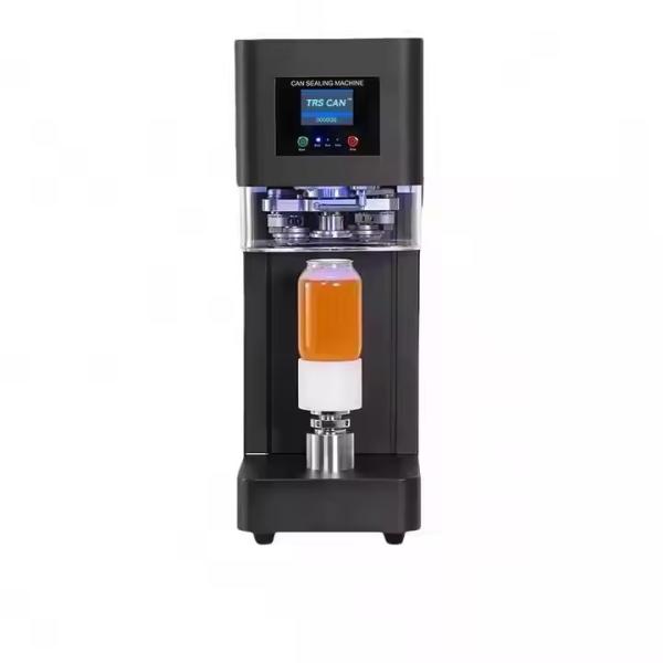 2025 Popular Semi Automatic Juice Can Sealing Machine Tuna Can Closing Machine