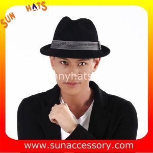 4190379 Sun Accessory customized winner fashion wool felt fedora hats,unisex