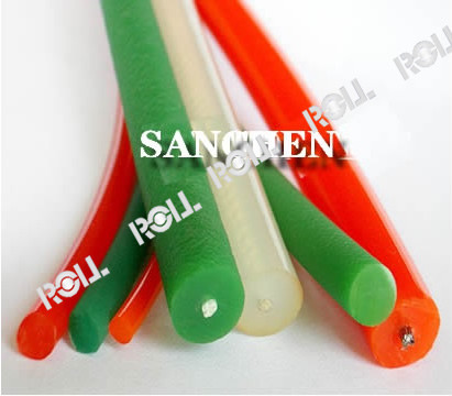 Quality Extruded Polyurethane Round Belt , Polycord Round Belt Excellent Abrasion Resistance wholesale