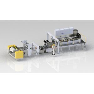 Casting PVC Cling Film Plastic Wrap Extrusion Line Customization And Flexibility