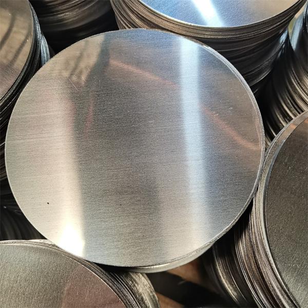 201 No Magnetic 202 SS Circle , Bright Mirror Mild Steel Circles 150mm 180mm