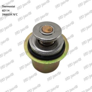 Thermostat 6D114 3968559 76℃ Engine Part