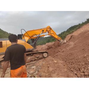 ZHONGHE Q355B 27T Excavator Tunnel Boom Hammer For HD ZX CAT PC