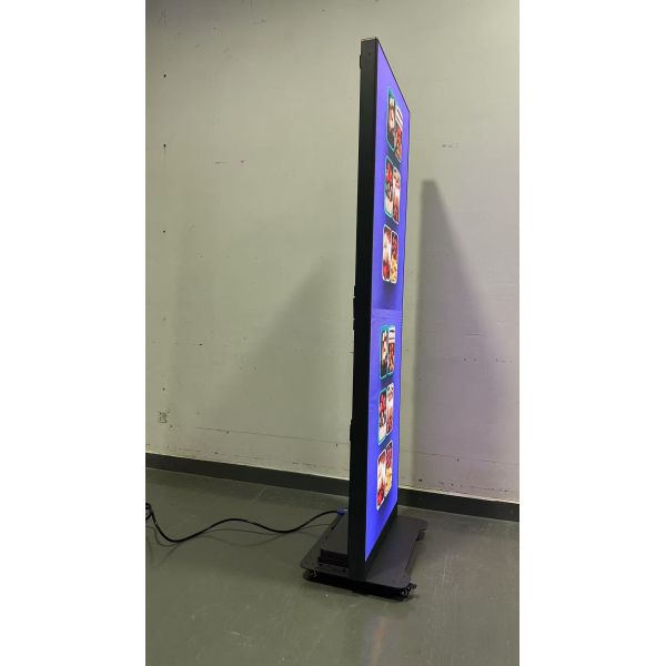 Foldable Indoor P2.5 LED Poster Display 640x1920mm Indoor Full Color Poster Display Portable Led Poster Screen for Shopping Mall