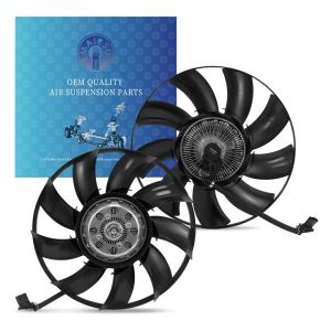 LR025965G 12V Automobile Radiator Cooling Fan With Built In Fuse Spring Type