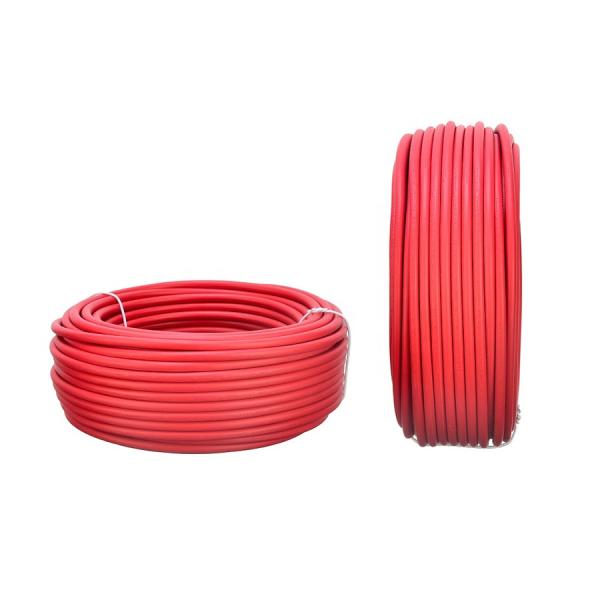 300/500V PVC Insulation Solid Core BV 1X0.5mm2 Red Electrical Wire for Powering Appliances