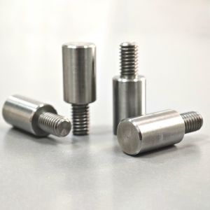 Stainless Steel External Threads Positioning Pins Fitting Function Bright Finish