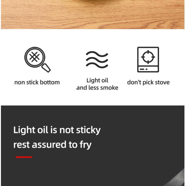 Good Quality Cookware Stainless Steel Cooking Pan Induction Cooker Mini Fry Pan Nonstick Frying Pans