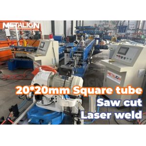 Precision Customized Roll Forming Machine For 20x20mm Welded Square Tube