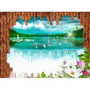 China Eco - Solvent Self Adhesive Glitter Wallpaper Modern Style Grain Surface on sale