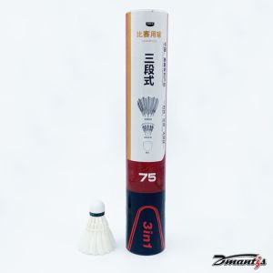 Dmantis D75 Model Natural Feather Shuttlecock Badminton Duck Feather Cheap