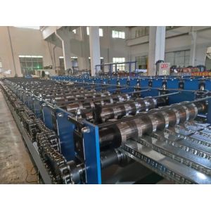 0.8-1.2mm 2'' 3'' Composite Deck Floor Roll Forming Machine Galvanized Steel